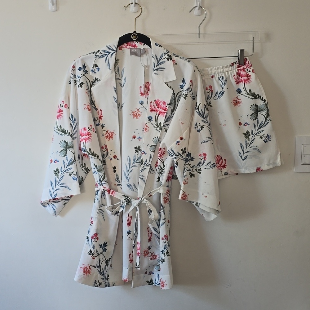 ASOS Women's Two-piece Short & Tunic Floral set